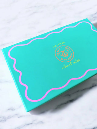 Peace Love Mahjong Vibrant Vibes Tile Set