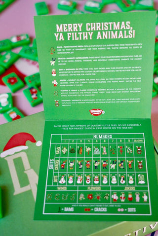The Tacky Christmas Mahjong Set