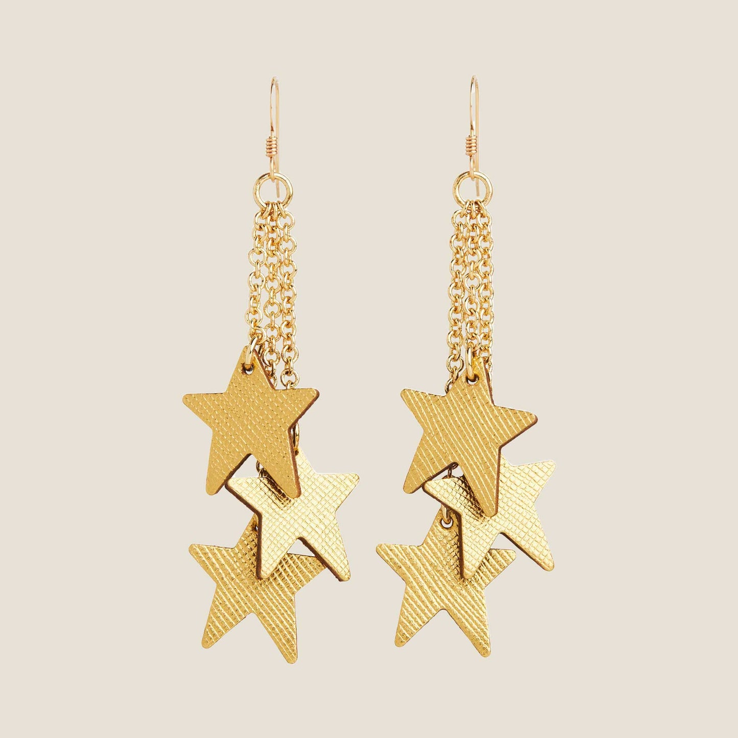 Gold Leaf Juno Earrings