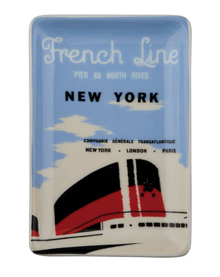 The Grand Tour French Line Dice Dish