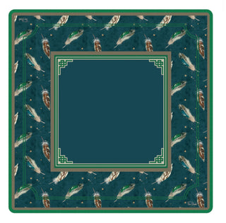 Four Winds Social Field and Feathers Mahjong Mat