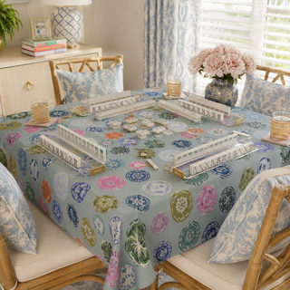 Willow Tablecloth: 55"x55" - Polyester