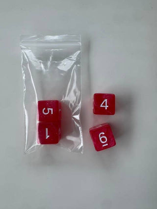 Watermelon Spark Mahjong Dice (Set of 2)