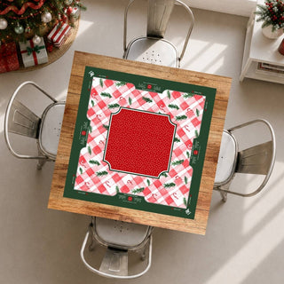 Candy Cane Lane Mahjong Mat