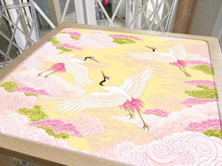 The Gilded Crane Mahjong Mat