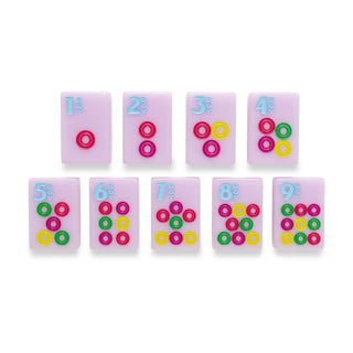 Amahj Signature Engraved Tile Set- Lilac