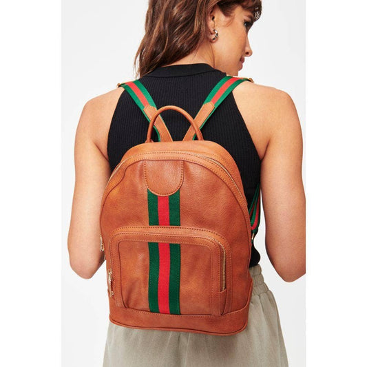 Scarlet Backpack: Tan