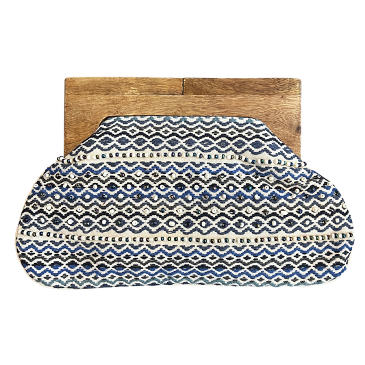 Shades of Blue Women's Clutch Bag