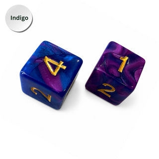 Pearl Dice Mahjong Specialty Dice Gift Ready: Ivory