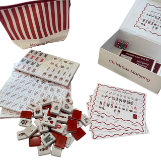 Christmas Kiss Mahjong Tile Set (Preorder)