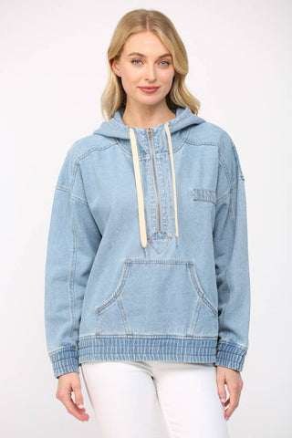 Charlie Denim Pullover