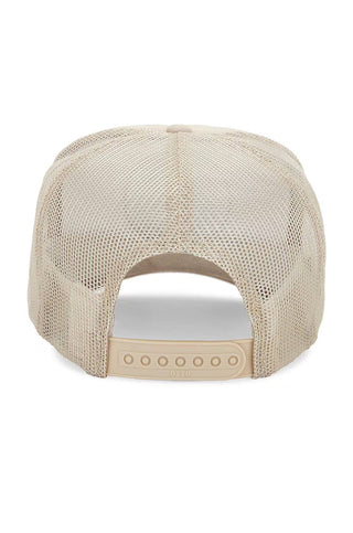 Happy Sun Trucker Hat: Tan