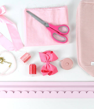 Ballet Pink Scalloped Wooden Mahjong Racks - 20 inches: Ballet Slipper