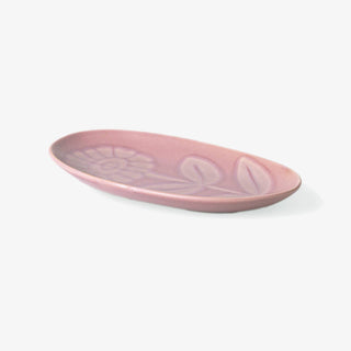 Floral Mauve Dice Dish
