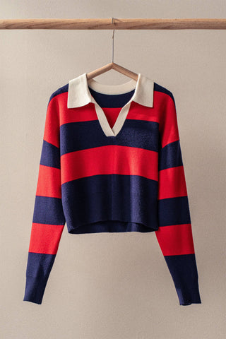 Grayson Top: RED
