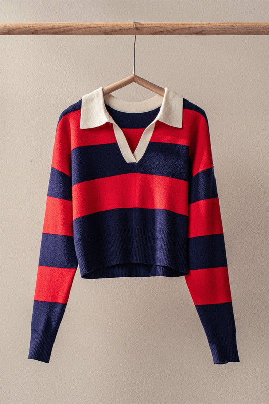 Grayson Top: RED