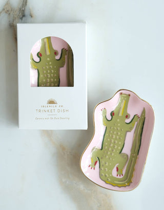 Alligator Dice Dish