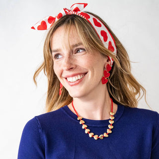 Haddie 3 Heart Drop Earrings