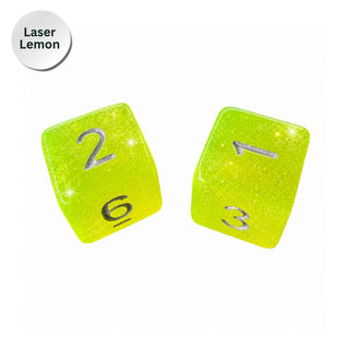 Sparkle Dice - Mahjong Specialty Dice - Gift Ready : Sapphire