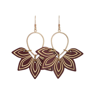 Burgundy Floras: One Size