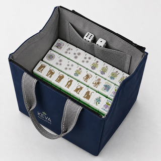 Holiday Lights Mahjong Tiles, Mat and Tote Kit (Preorder)