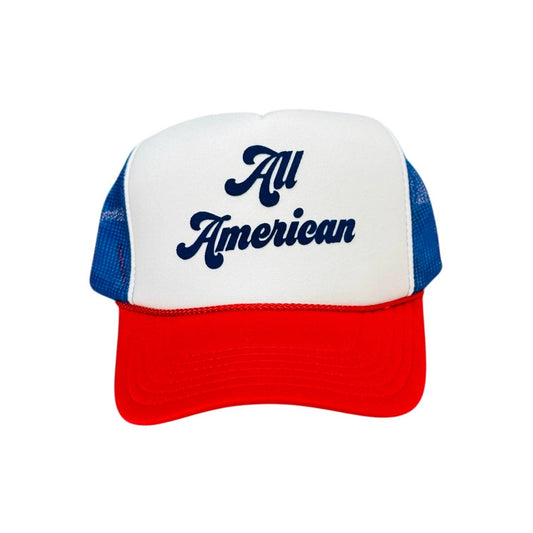 All American - Red.White.Blue Trucker Hat