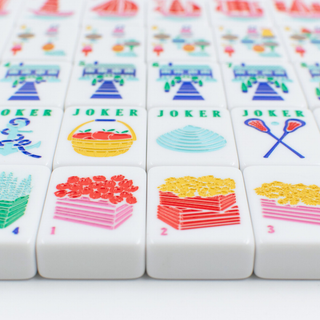 The New England Series: Mahjong Set with Nautical Flair