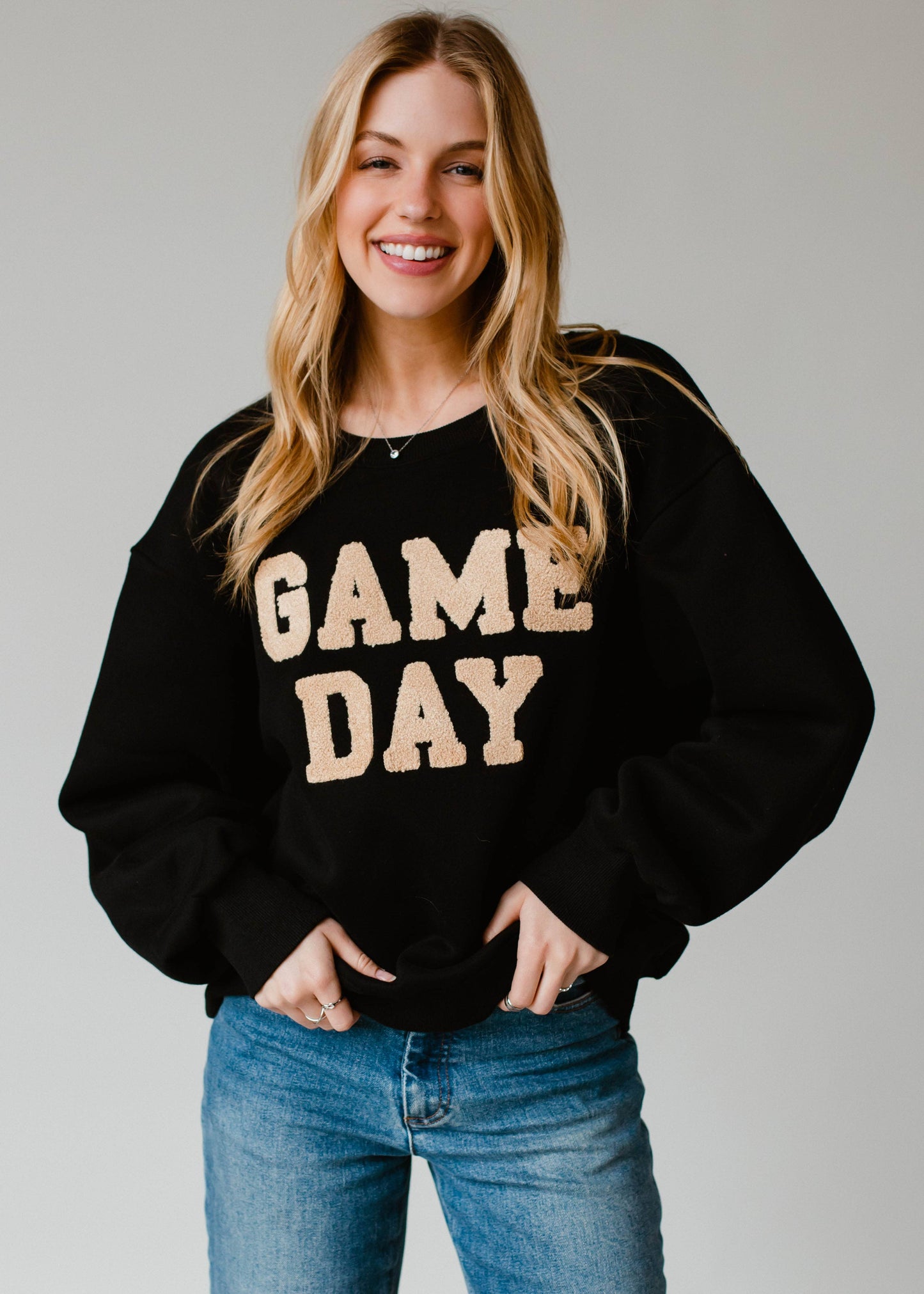 Black Game Day Sweatshirt