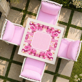 Blushing Blooms Mahjong Mat