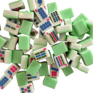 Sage Luxe Mahjong Tile Set