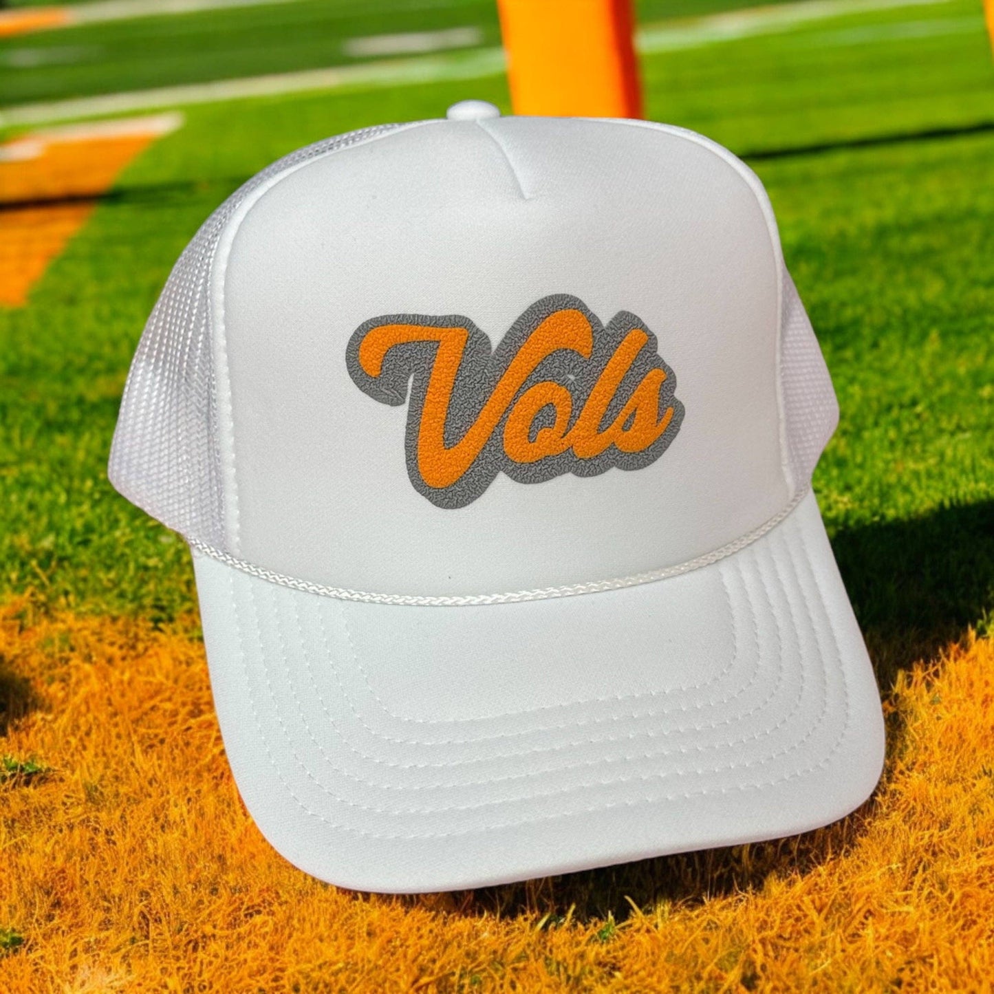 Vols White Trucker Hat