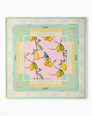 Oh My Mahjong Citrus Songbird Mat