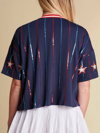 The All-American Sequin Tee