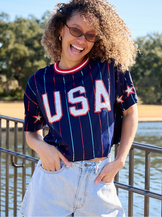 The All-American Sequin Tee