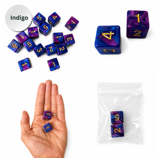 Pearl Dice Mahjong Specialty Dice Gift Ready: Sedona Sandstone