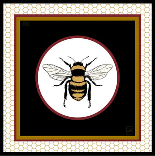 Bougie Bee Mahjong Mat