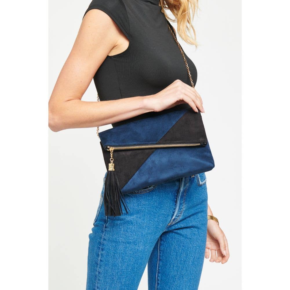 Onyx Clutch: Navy Purple