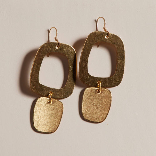 Vintage Gold Mara Earrings