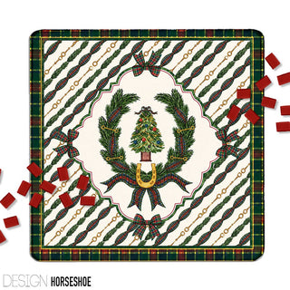 Horseshoe Holidays Mahjong Mat