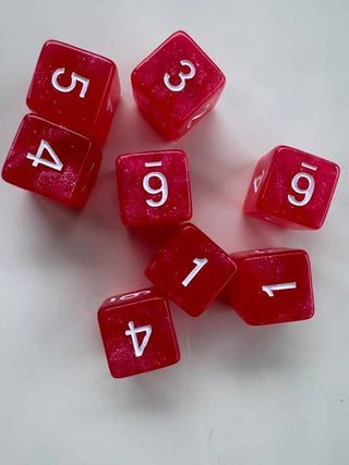 Watermelon Spark Mahjong Dice (Set of 2)