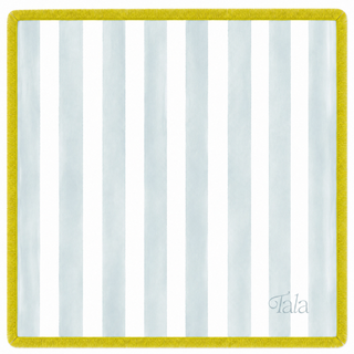 Tala Seaglass Cabana Stripe Mahjong Mat