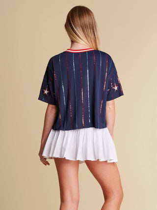 The All-American Sequin Tee