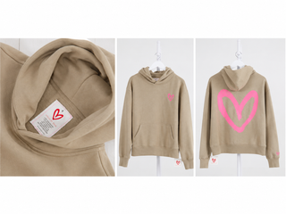 House of Shan Signature Hoodie: Tan
