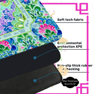 Savannah Soiree Mahjong Mat, Multi Color Game Mat