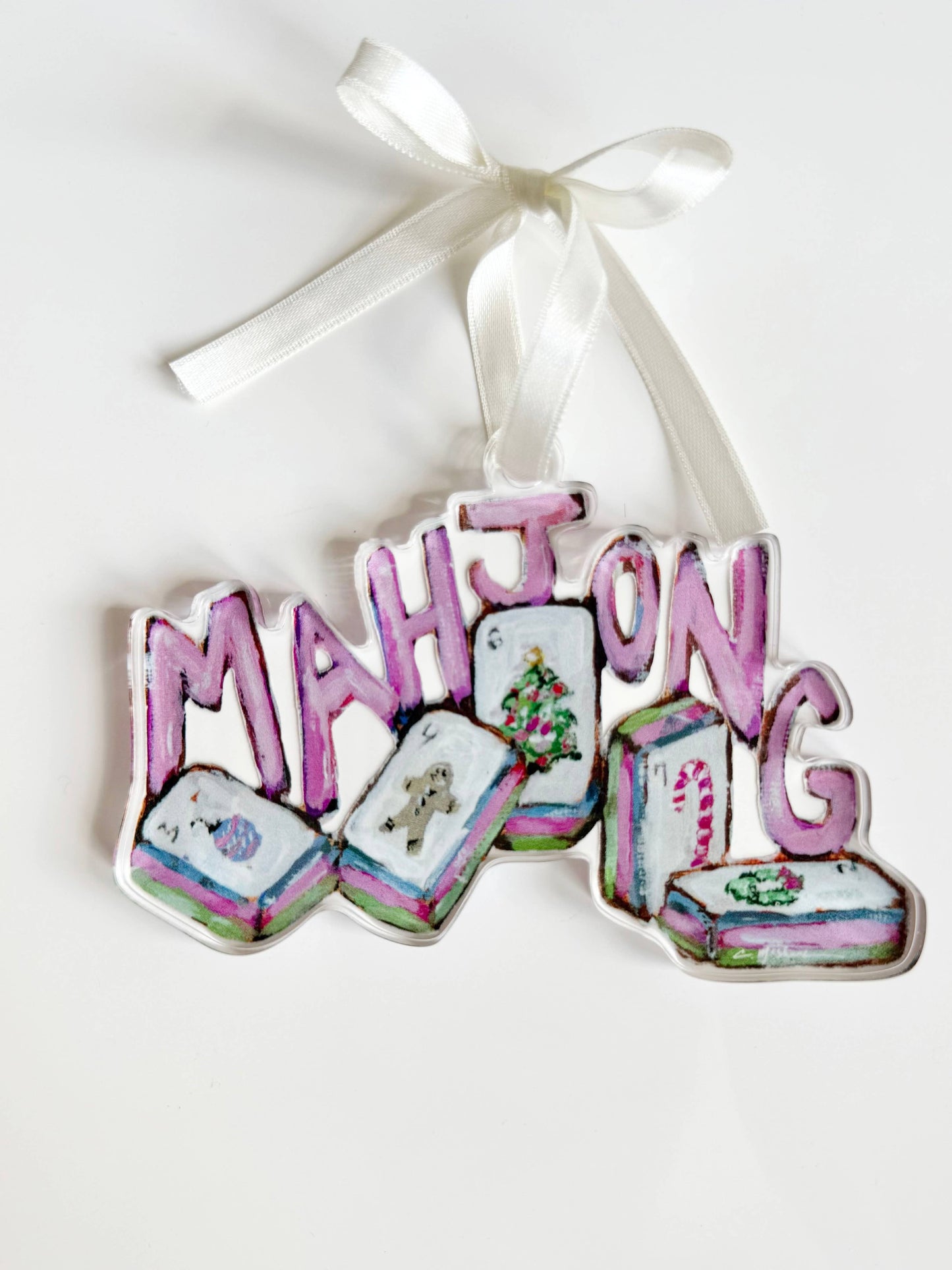 "Mahjong Christmas" ornament