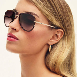 ALL IN MEDIUM - DARK BROWN SUNGLASSES