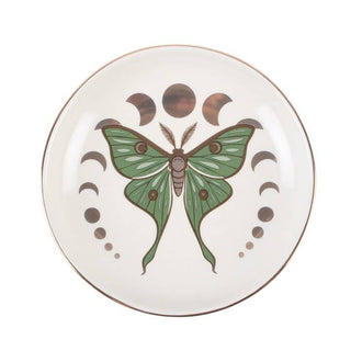 Moonphase Moth Trinket Dish