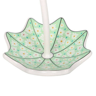 Floral Umbrella Dice Dish