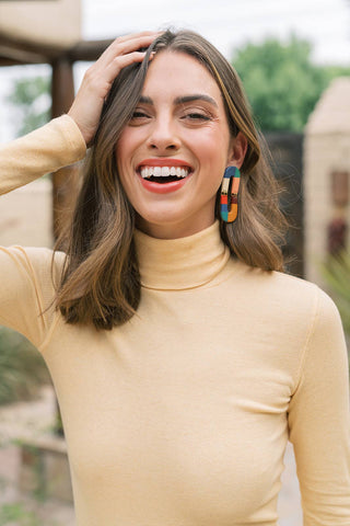 Rancher Oval Earrings