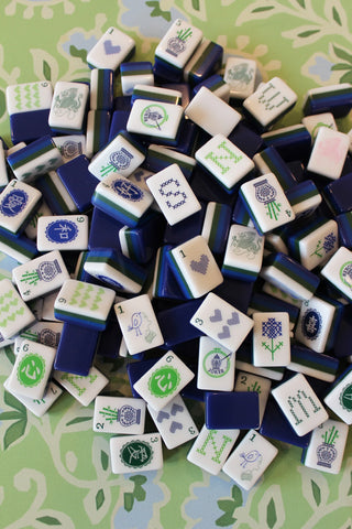 Cheerfully Stitched Mahjong Tiles (Preorder)